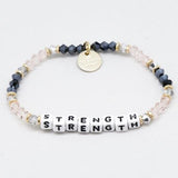 Little Words Project- Beaded white Bracelet: - younican