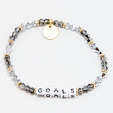 Little Words Project- Beaded white Bracelet: - younican