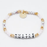Little Words Project- Beaded white Bracelet: - younican