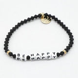 Little Words Project- Beaded white Bracelet: - younican