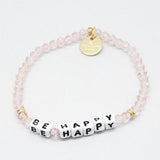 Little Words Project- Beaded white Bracelet: - younican