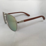 RD SHADZ- Aviator- Tear Drop- "Wood Temple"