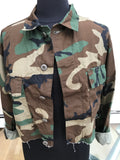 LIFE IS BEAUTIFUL CROPPED CAMO JACKET - younican