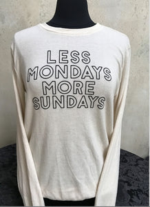 Women's Pullover Sweatshirt- "SUNDAYS COOL" - younican