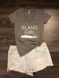Short Sleeve T-Shirt-ISLAND GIRL - younican